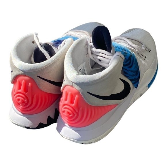 KYRIE ERVIN NIKE 6 Animal Print Mens Sneakers Size 12 Suede Leather Auth… - Picture 3 of 17